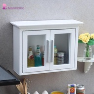 [Menolana] Dollhouse Kitchen Cabinet Miniature Model in 1:12 Scale for Living Room,
