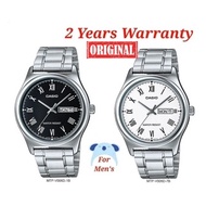 [2YEARS WARRANTY] Casio MTP-V006D Series Men Watches Youth MTP-V006D-1B MTP-V006D-7B Jam Tangan Lela