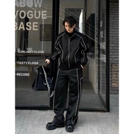 Unisex striped bomber jacket Jacket