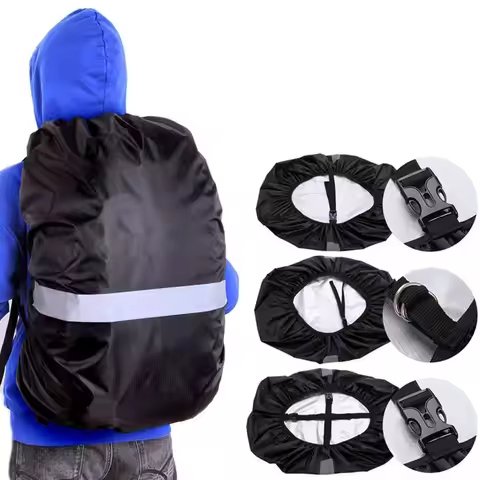 Reflective Rain Cover Backpack 20L 35L 45L 60L Waterproof Bag Camo Tactical Outdoor Camping Hiking C
