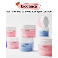 Biodance Gel Toner Pad 60 Sheets (Collagen/Ceranol)