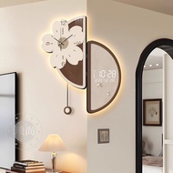 Medieval Style Semicircle Corner Clock Living Room Corner Clock Corner Decorative Clock Two-Sided Cr