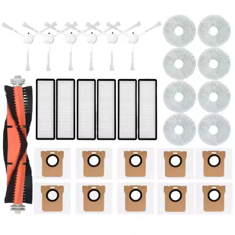 For Xiaomi Robot Vacuum X10+ X10 Plus B101GL Spare Parts Accessories Main Side Brush Hepa Filter Dus
