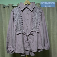 KEMEJA FABELA SHIRT TOP BY WOMEN QUEEN