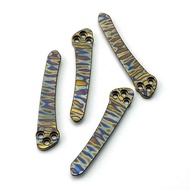 Spider Knife Titanium Clip Integrated Titanium Alloy C223Spyderco Tiger pattern titanium alloy C81Cl