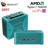Beelink Mini PC Ryzen7 SER7 7840HS/ SER6 Max 7735HS Up to 65W Radeon 780M DDR5 PCIe4.0 SSD Quad Disp