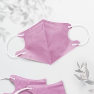 天心/醫療口罩/成人立體10入/莫蘭迪系列/薔薇紫/素色/百搭
