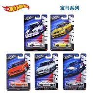 Hotwheels Small Car BMW Set Silver Label Premium General Card Series BMW M1 M2 M3 M4 M5 Alloy Car Mo