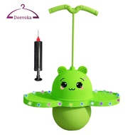 [Amleso2] Pogo Ball with Handle Board Pogo Stick Jump for Outdoor Exercises Playground