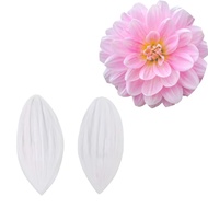 Dahlia Veiner Silicone Mold | Dahlia Flower Fondant Veiner Silicone Mold | Set of 2pcs