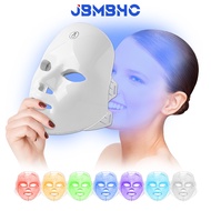 Wireless LED Facial Mask 7 Colors Face Beauty Machine Wrinkle Remover Skin Rejuvenation Photon Therapy Mask