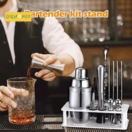 Beauty- Cocktail Shaker Set Stand,Bartender Kits Storage Holder,Cocktail Bartending Set Stand for Co