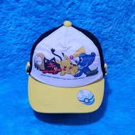 Topi Jaring Anak - Kid's Trucker Cap Pokemon Original Prelovd Official