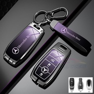 Car Keybox Key Fob Cover for Mercedes Benz Benz C-Class E-Class S-Class W205 C63 E63 E200L E300L C26