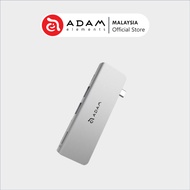 ADAM Elements Casa Hub SE USB-C 3.1 5Port Card Reader Hub Compact/Pad/Phone/Laptop