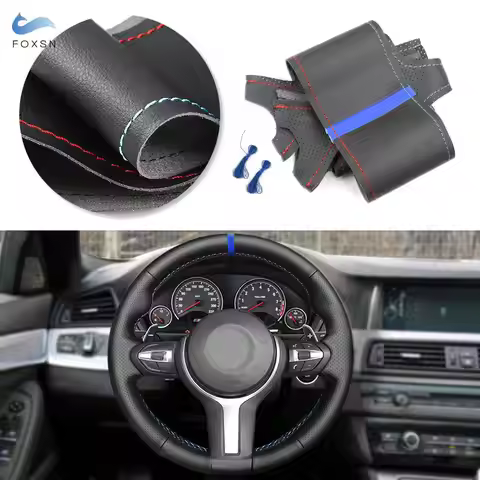 For BMW M Sport F30 F31 F32 F33 F36 F10 F12 F20 F39 F45 F48 F25 F26 F15 F16 Steering Wheel Leather C