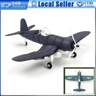 F4U Pirate fighter Model Assemble 4D Corsair Plane Model 1/48 Aircraft Blocks Toys