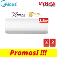MIDEA MSXD-24CRN8 2.5HP R32 NON INVERTER WALL MOUNTED SPLIT AIR CONDITIONER (COURIER SERVICE)