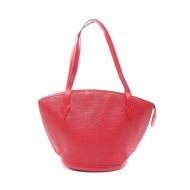 【二手】LOUIS VUITTONSaint Jacques 購物單肩包 M52267 卡斯蒂利亞RED皮革 Saint Jacques 女士購物包
