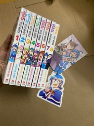 (+poster) Bộ 8q truyện tranh cũ iruma giá đáo T1-8 + poster + 2 phụ kiện