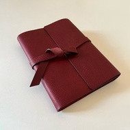 Roma系列 A5 皮革筆記本/記事本/手帳 - 酒紅色/午夜黑/Espresso