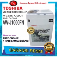 Mesin Cuci Top Loading 9Kg Toshiba Type : AW-J1000FN (Khusus Daerah Medan)