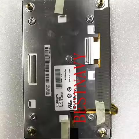 Free Post 7inch LCD screen LB070WV7 TD01 LB070WV7-TD01 Display with 4P touch for Hyundai Veloster Ca
