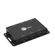 SIIG 1x4 Port HDMI 2.0 Splitter 4K 60Hz HDR Compact USB Powered Auto Scaling HDMI Splitter - HDMI 2.