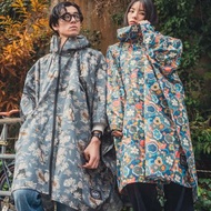 【新款預購】KiU 25 新款二代音樂祭斗篷雨衣 街頭嬉皮(6色) K404