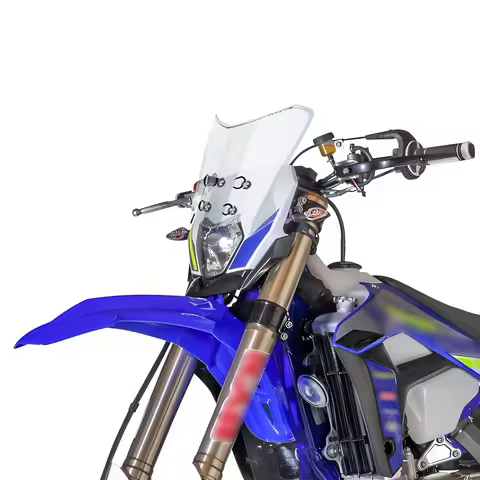 For SHERCO 500 SM 125 2T SM FACTORY 2024 motorcycle adventure windshield extension style Windscreen 