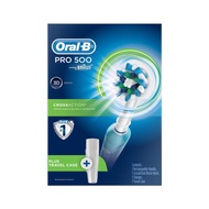 Braun Oral B Pro 500 Electric Toothbrush Value Pack - Blue