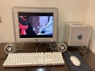 Apple Power Mac G4 Cube 800MHZ 1.5G RAM 128G SSD 15吋螢幕及喇叭全套