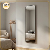 [READY STOCK] Como Home Rounded Rectangular Wall Mirror | Hanging Mirror | Cermin Gantung