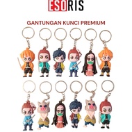 GANTUNGAN (ES) dfc871d4 DEMON SLAYER KEYCHAIN CHARACTER KEYCHAIN