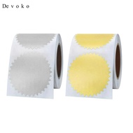 [Devoko] Award Sticker, Prize Sticker, Distinction Sticker, Metallic Sticker, Embossed