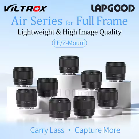 Viltrox AF 14mm F4.0 20mm F2.8 40mm F2.5 50mm F2.0 Air Series for Full Frame Lightweight Camera Lens