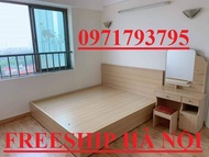 Giường ngủ gỗ công nghiệp mdf 1m4 x 2m