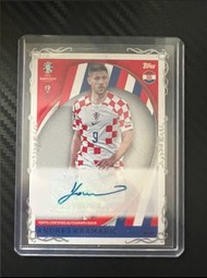Topps Match Attax UEFA Euro 2024 Andrej Kramaric Autograph Card