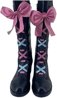 ASAHINA MAFUYU Shoes Cosplay Boots Custom Made Anime Halloween W4494