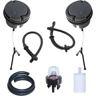 Kit Penutup Minyak dan Bahan Api untuk Husqvarna 545 550XP, 522620001 Penutup Tangki Minyak Assy unt