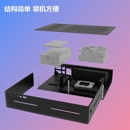 Mini ITX Computer Case Chassis Mini ITX DIY PC Cases A3 Chassis Upright Horizontal Acrylic Frame