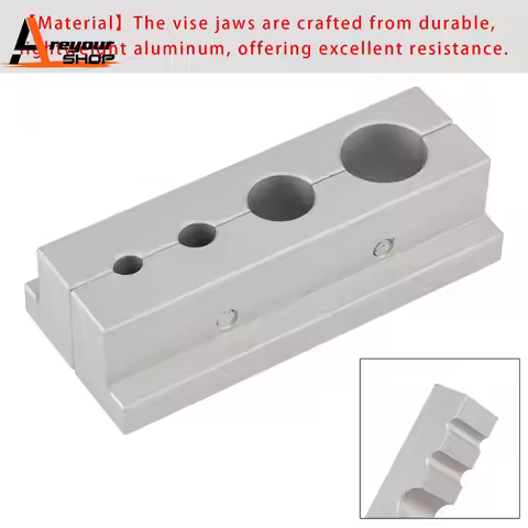 Vise Clamp Block Shaft Clamp for Fox Grip & Grip 2 Damper Rebuild 32 34 36 38 40