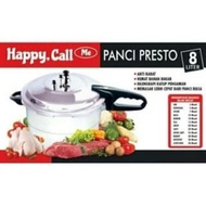 HC PRESSURE COOKER 8 LITER CAPACITY HC ANTI-RUST PRESSURE COOKER 8 LITER PRESTO HAPPY CALL PRESTO TD