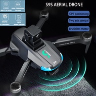 2024 New S9S 4K Brushless Drone with Camera Professional Drone 5G 2-axis ELS Electronic Stability System GPS Return Drone Toy