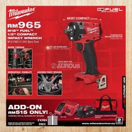 MILWAUKEE M18 FUEL GEN 2 COMPACT IMPACT WRENCH (M18 FIW212-0X0 + STARTER PACK)