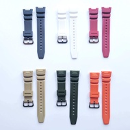 Watch Band Rubber SGW100 Wrist Strap Rubber WatchBand Suitable for Casio G-shock Sgw-100 Green White Red Orange