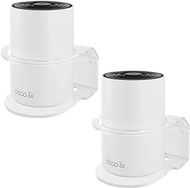 VOMENC Wall Mount Holder for TP-Link Deco XE75/XE75 PRO /PX50 - Compatible with TP-Link Deco（XE75/XE75 PRO /PX50） Whole Home Mesh WiFi System Mount (2-Pack)