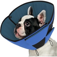 Queenmore Dog Cones for Small Dogs, Soft Cone for Dogs After Surgery, Adjustable Comfy Cone for Dogs