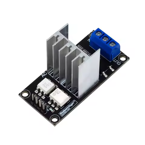 AC Light Dimmer Module 1 Channel 8A 3.3V/5V Logic AC 50/60H Light Dimmer Module For Lamps Elements F