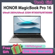 HONOR MagicBook Pro 16 2025 Ultra9 285H / Ultra5 225H RTX5070 / RTX5060 16" 3K AI Thin and light Lap
